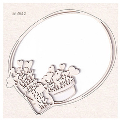Tekturka - Mamma`s Porch - oval frame - Ganek Mamusi - ramka owal  - Scrapiniec